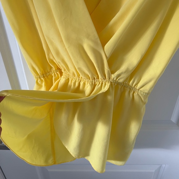 Yellow Bebe Top - Picture 2 of 4